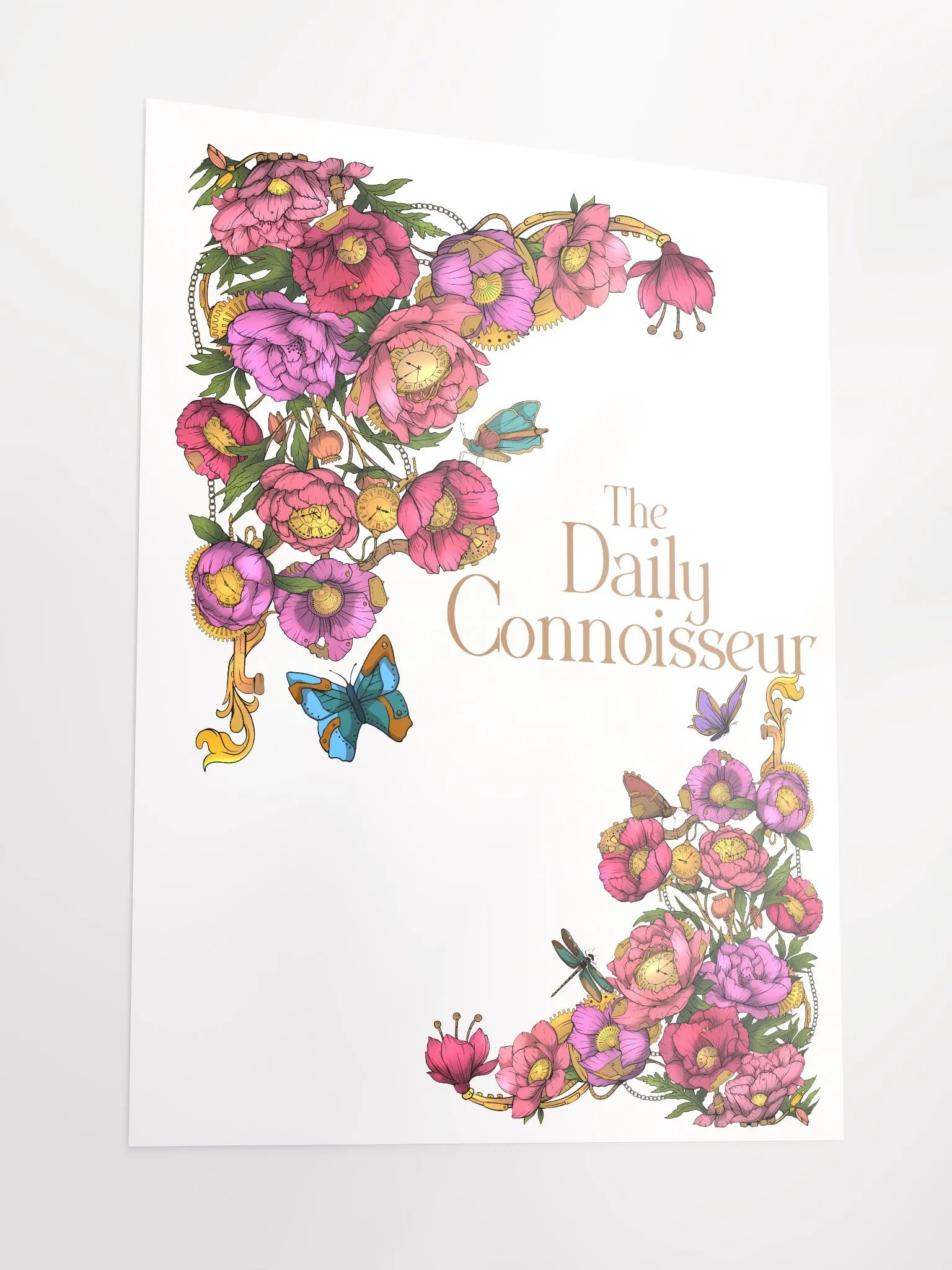 The Daily Connoisseur Steampunk Poster product image (3)