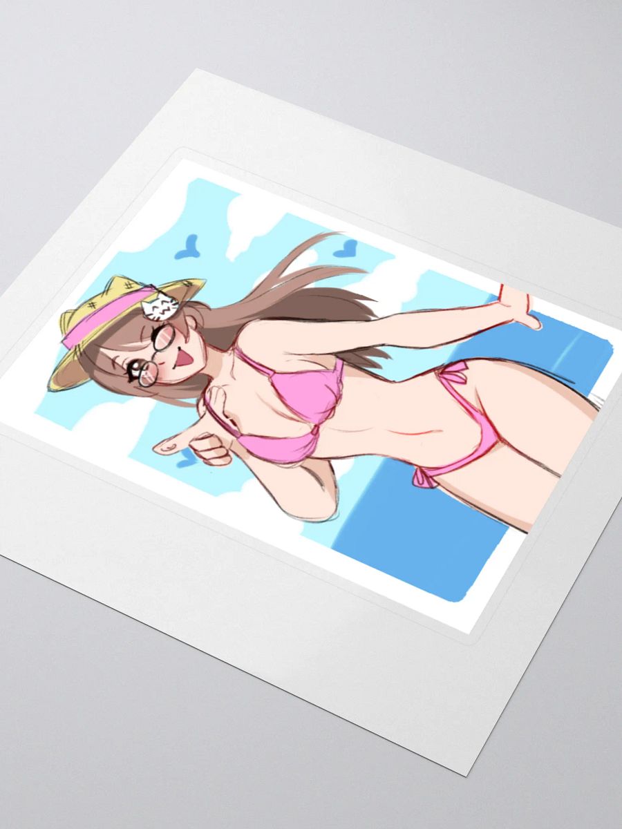 Beach time sticker product image (3)