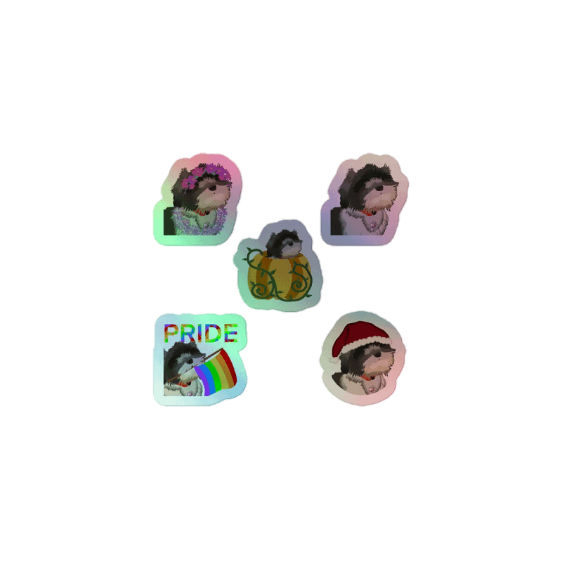Seasons of Bella Holographic Sticker Pack