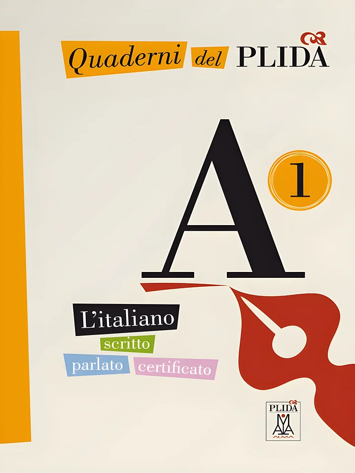 Quaderni del PLIDA A1: L'italiano scritto parlato certificato product image (1)