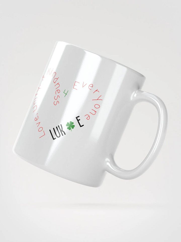 Connected Hearts White Glossy Mug product image (4)