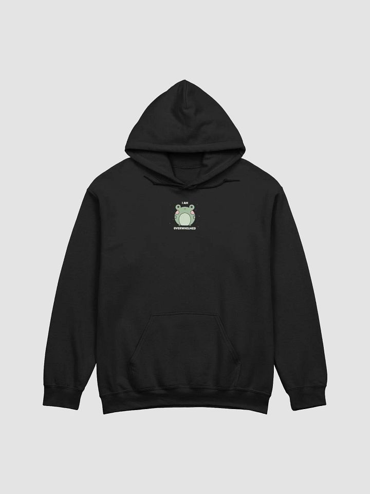 I Am Overwhelmed Frog Hoodie product image (1)