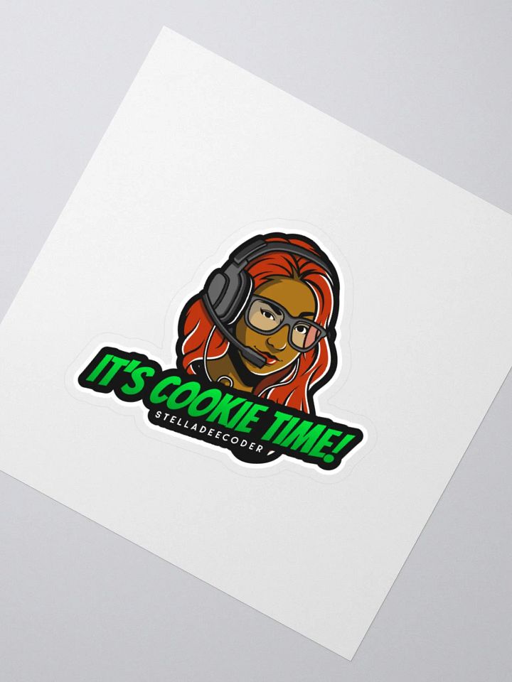 It's Cookie Time Sticker product image (2)
