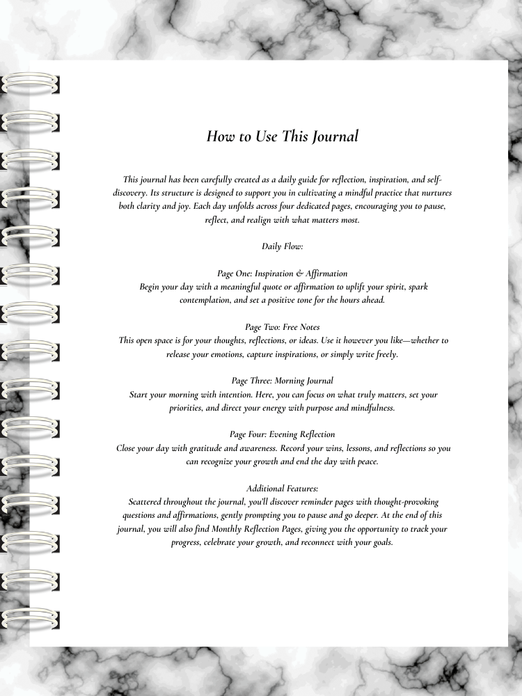 Finding Me Again Journal by Following My Bliss (Candle Design in Black & White) product image (9)