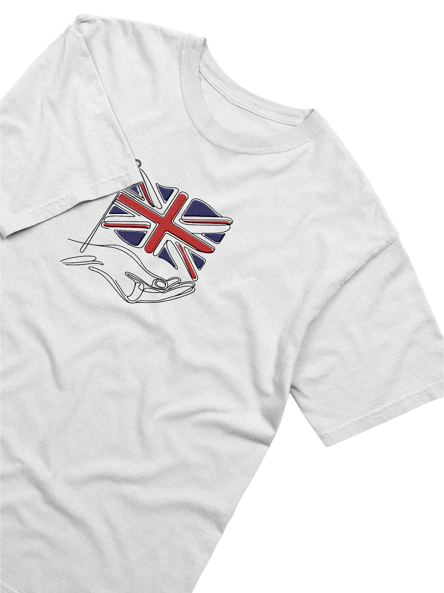 UK Flag Line Art Design T-Shirt product image (9)