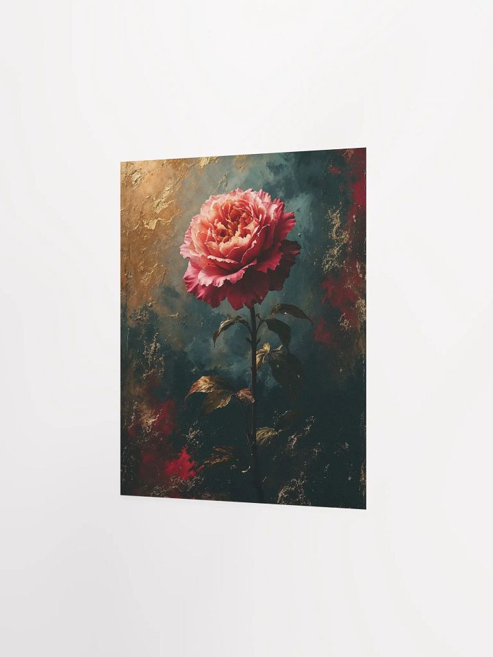 Painted Rose Matte Poster product image (12)