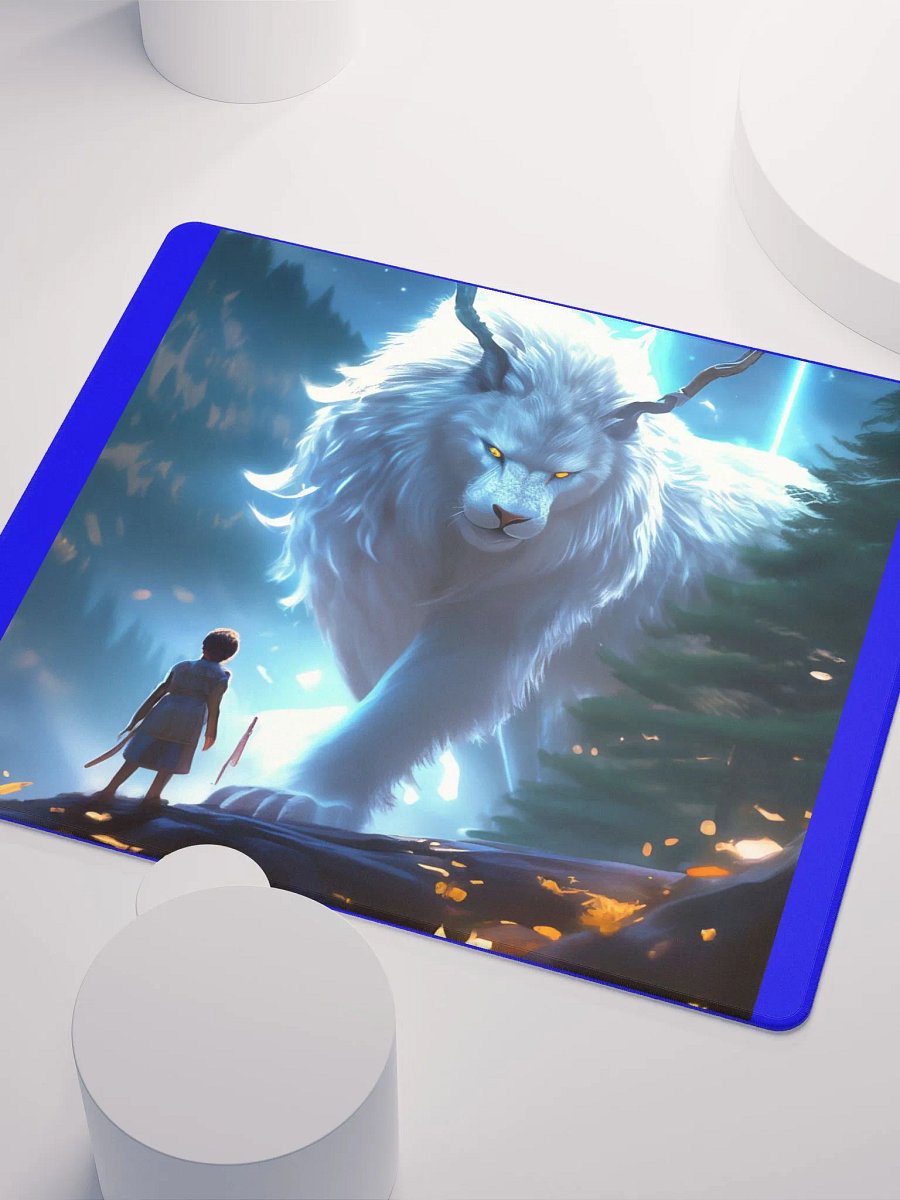 The Stone wolf Tribe design mice pad product image (5)