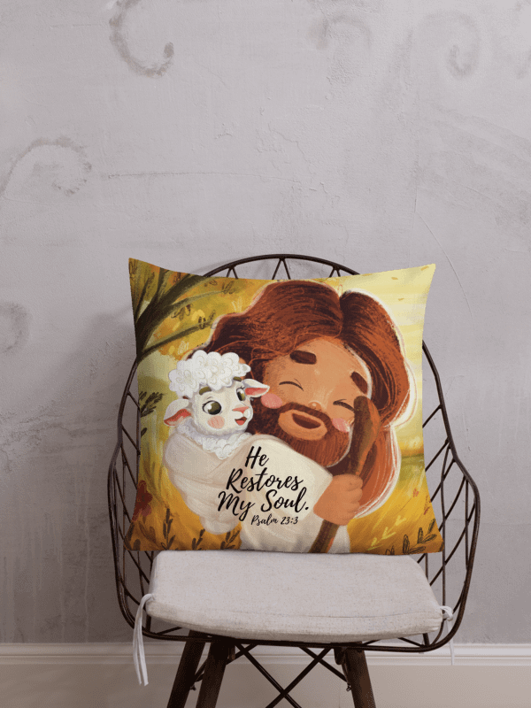 Good Shepherd Glory: Decorative Pillow product image (5)