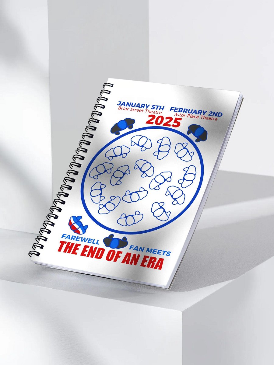 Blue Man Group's Farewell to An Era Fan Notebook product image (3)