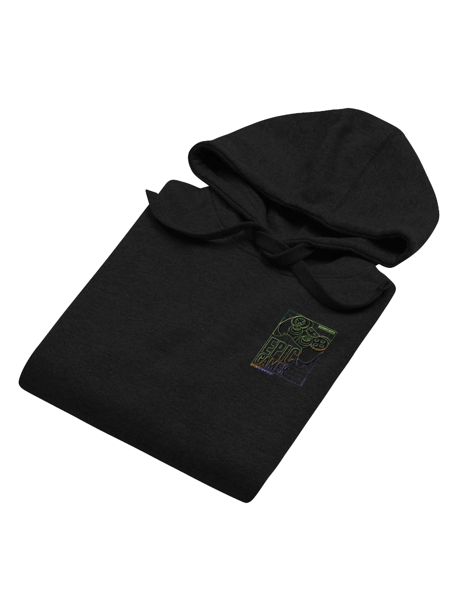 Epic Gamer Left Embroidered Hoodie product image (4)