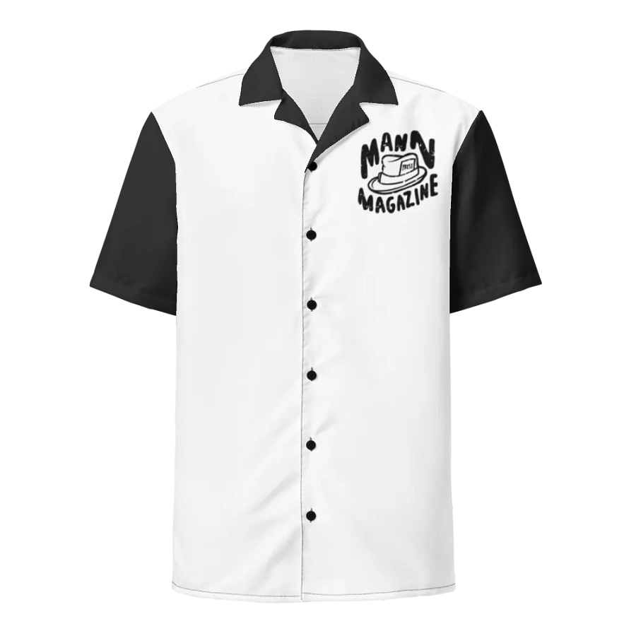 MANN Magazine Press Hat Style Black Overshirt product image (2)