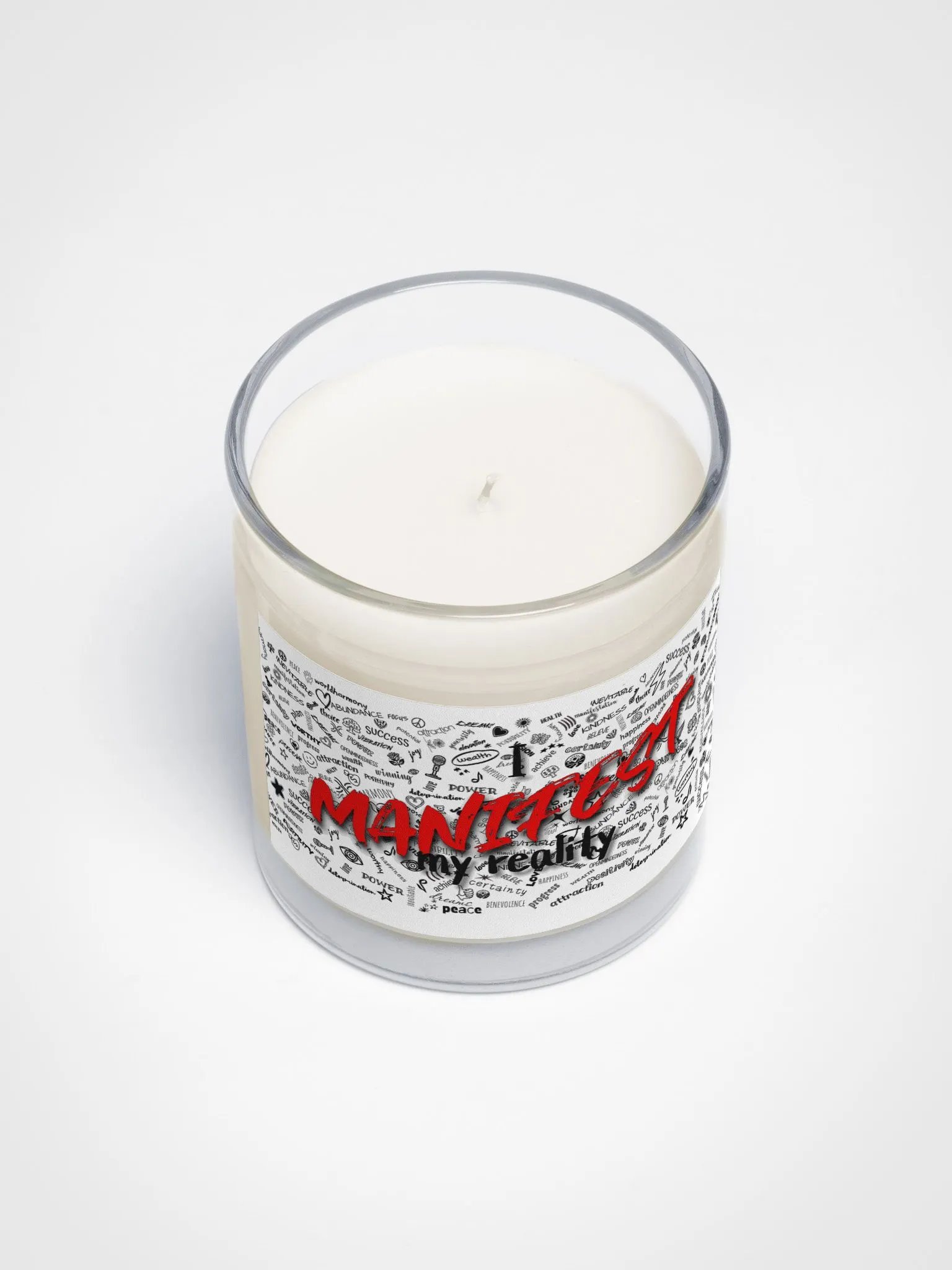 Manifestation Candle, Soy wax, Red product image (3)