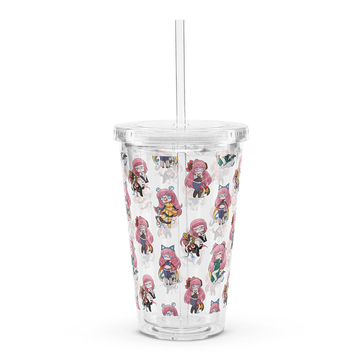 Squeaky's Brainrot Clear Plastic Tumblr product image (1)