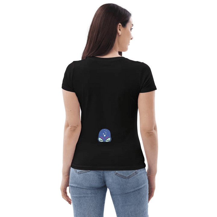 BlackKittenTech Allien Watching Tee product image (2)