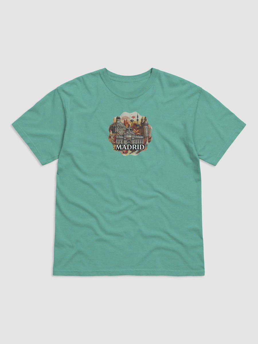 Comfort Colors Garment-Dyed Heavyweight T-Shirt | AI Design madrid city product image (1)