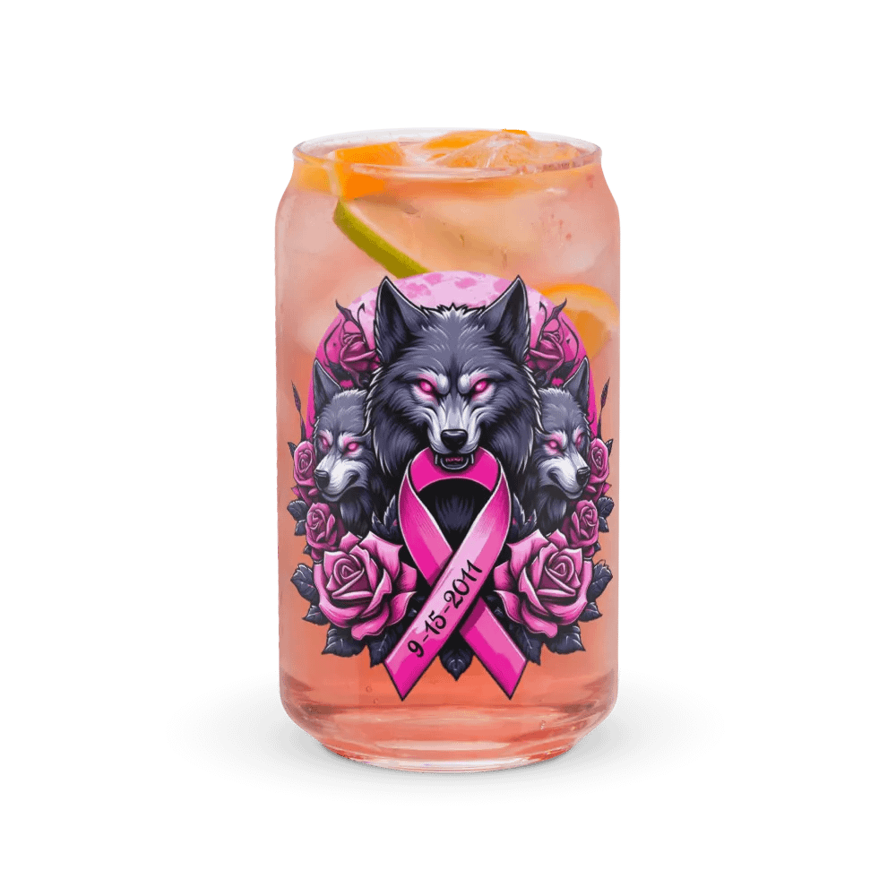 Wolves for Hope Can Glass product image (11)