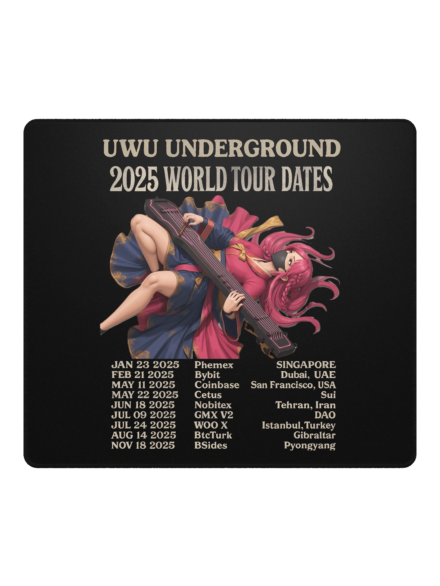 UwU World Tour - Yuki - Ltd Edition - 2025 - Mouse Pad 2 product image (2)