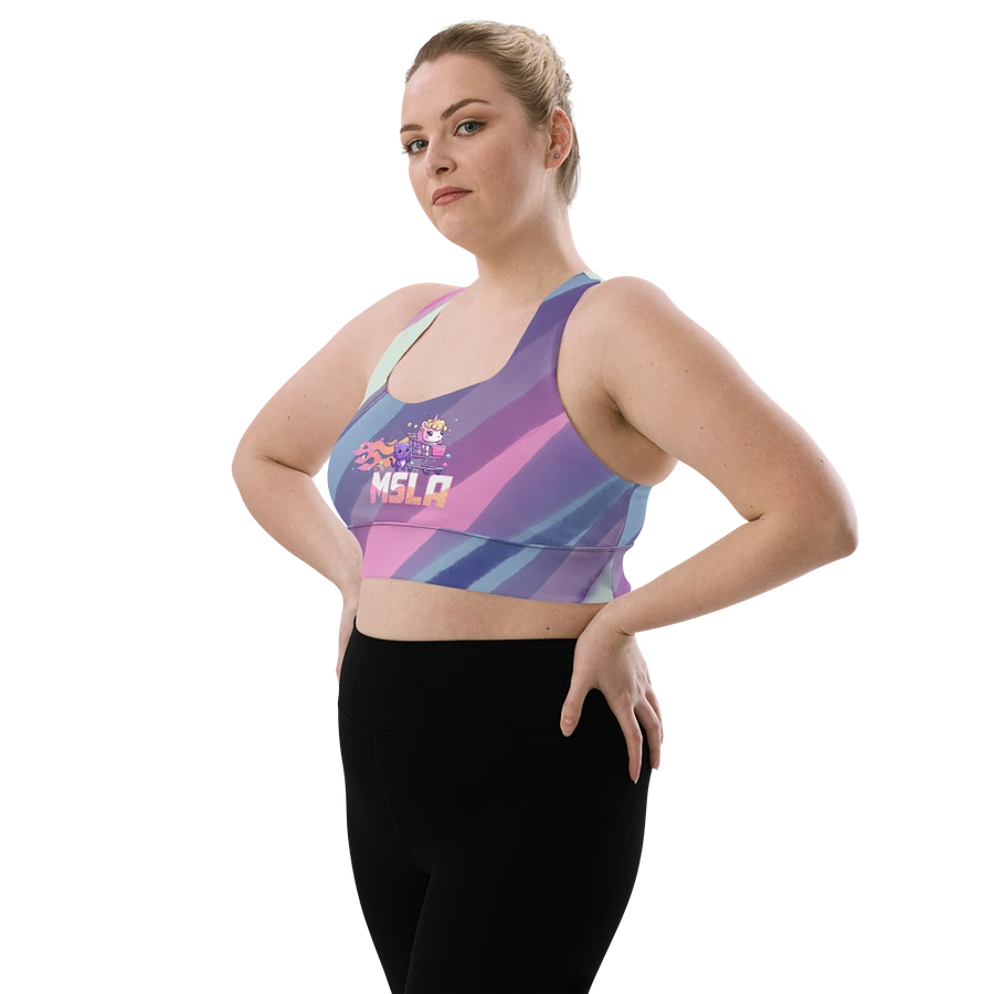 MSLA Sparkles Amigos - Longline Sports Bra product image (24)