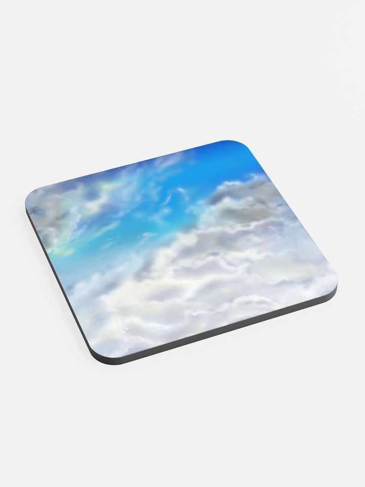 Up In The Clouds Coffee Coaster product image (2)