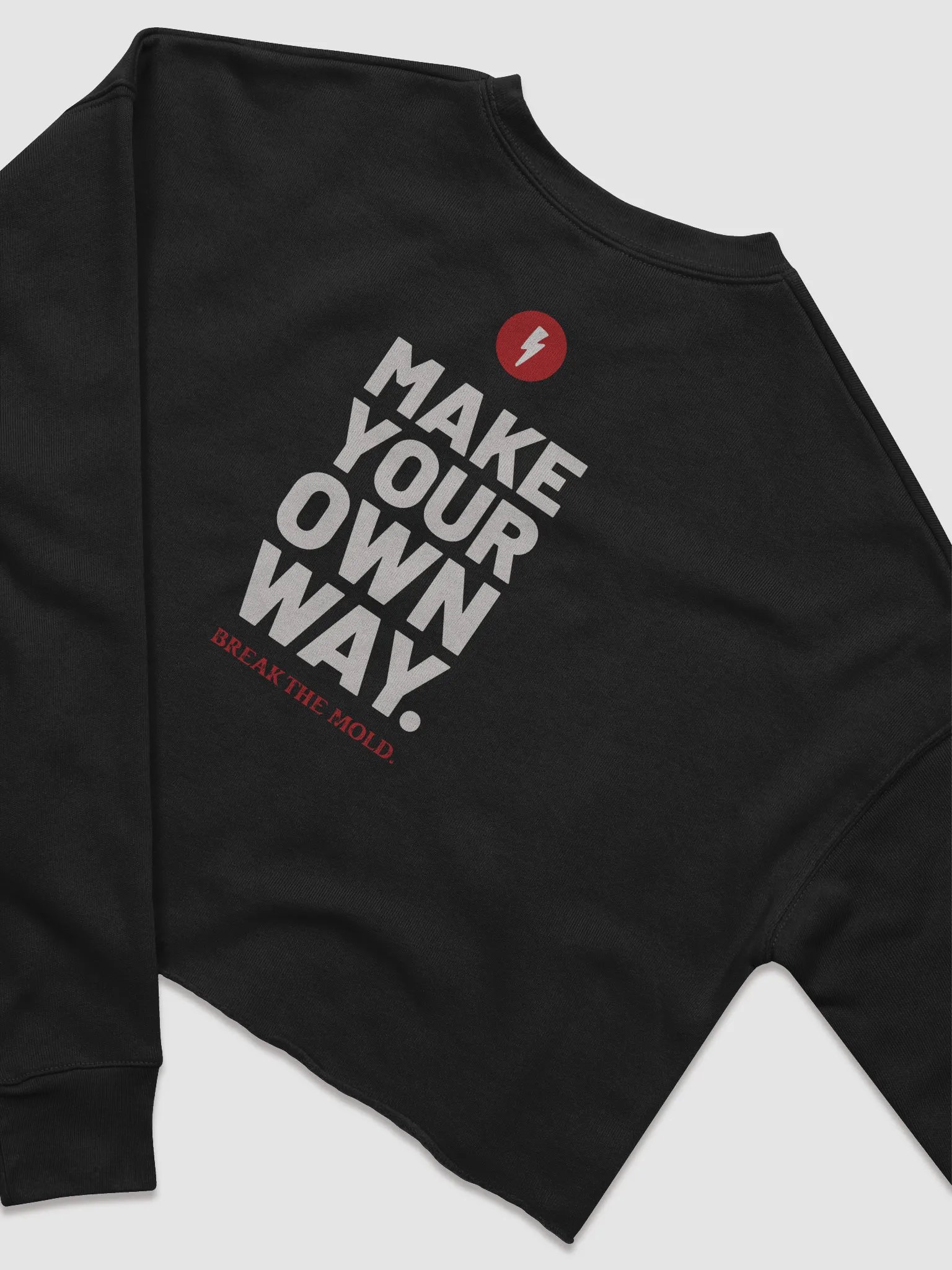 Make Your Own Way - Break the Mold Cropped Hoodie product image (4)
