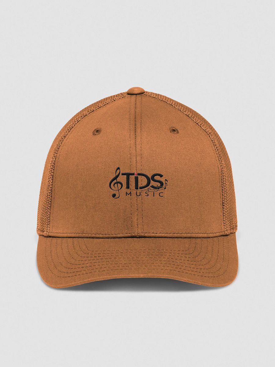 TDS Music Mesh Back Trucker Hat - Stylish Mid-Profile with Musical Design product image (3)