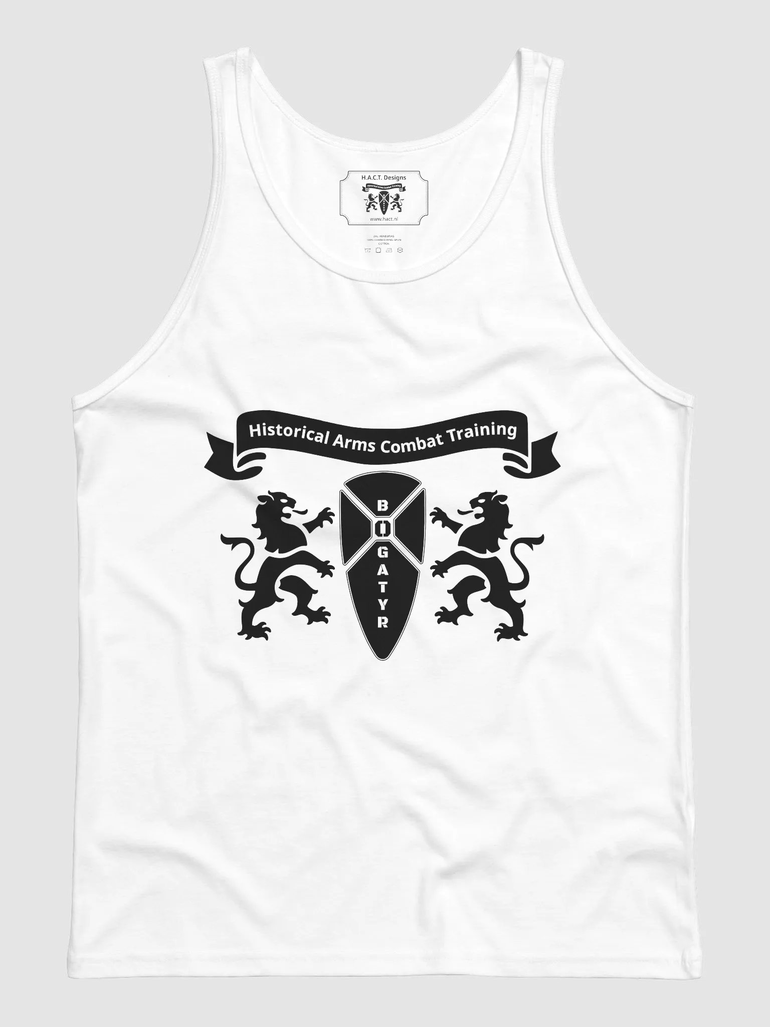Men Tank Top - black HACT logo product image (1)