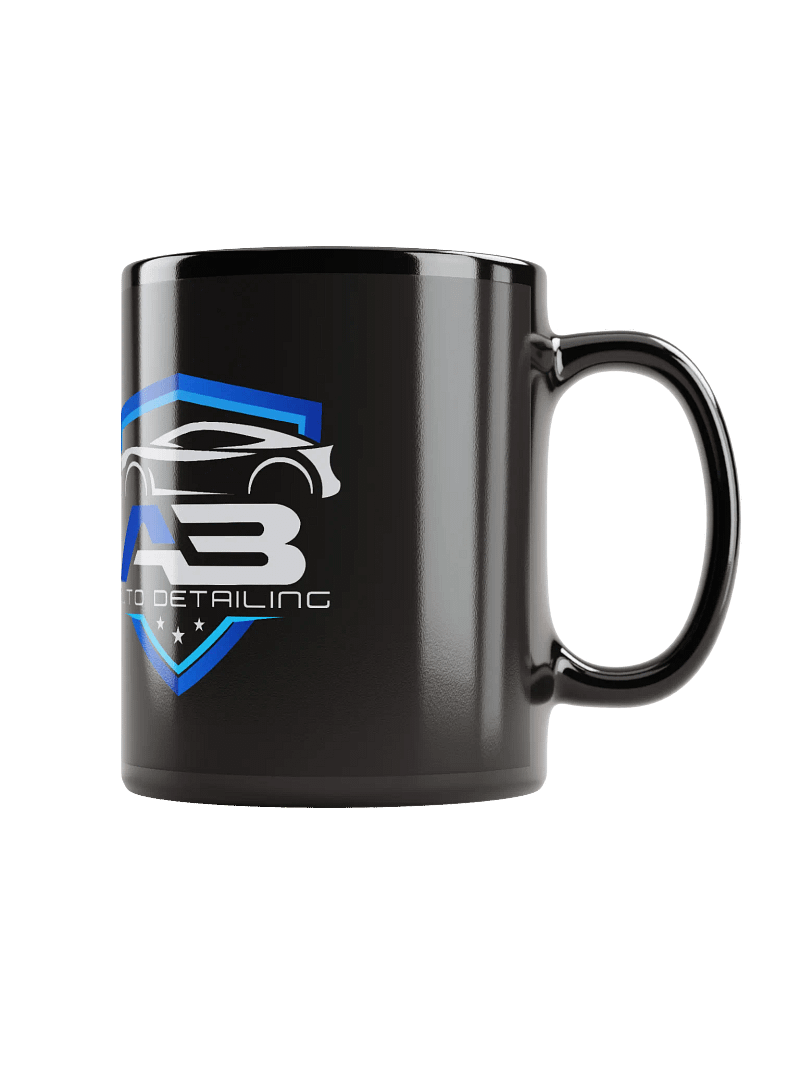 A&B Black Coffee Mug