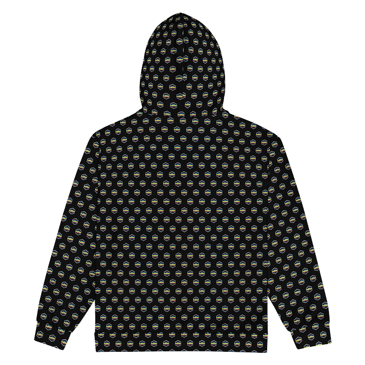 TFOT All-Over Lemon Hex Black Zip Jacket product image (2)