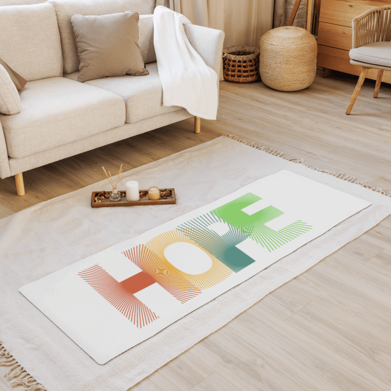 Radiant Hope Yoga Mat product image (1)