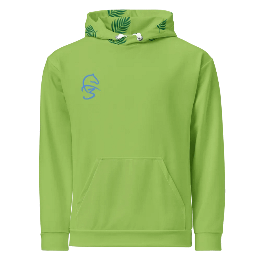 F3 Leave Unisex Hoodie ( Green ) product image (10)