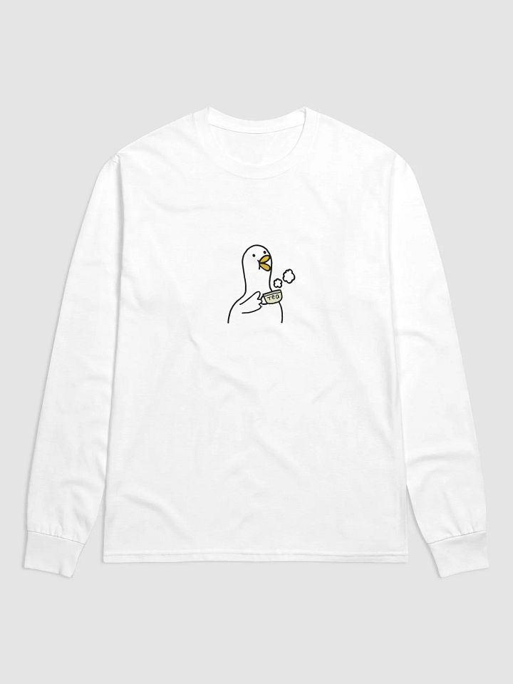 Whimsical Tea Duck Long Sleeve Shirt product image (1)