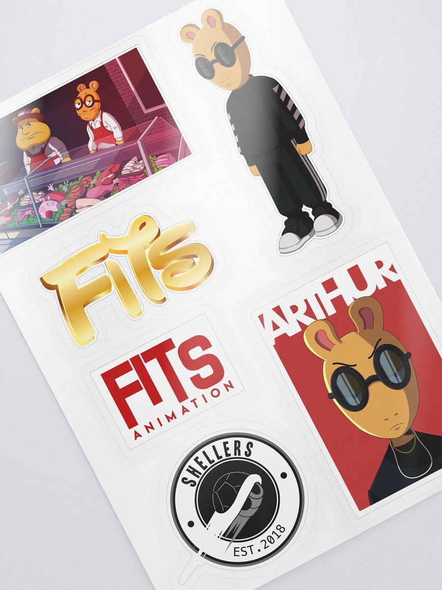 Arthur FITS Sticker Set product image (2)