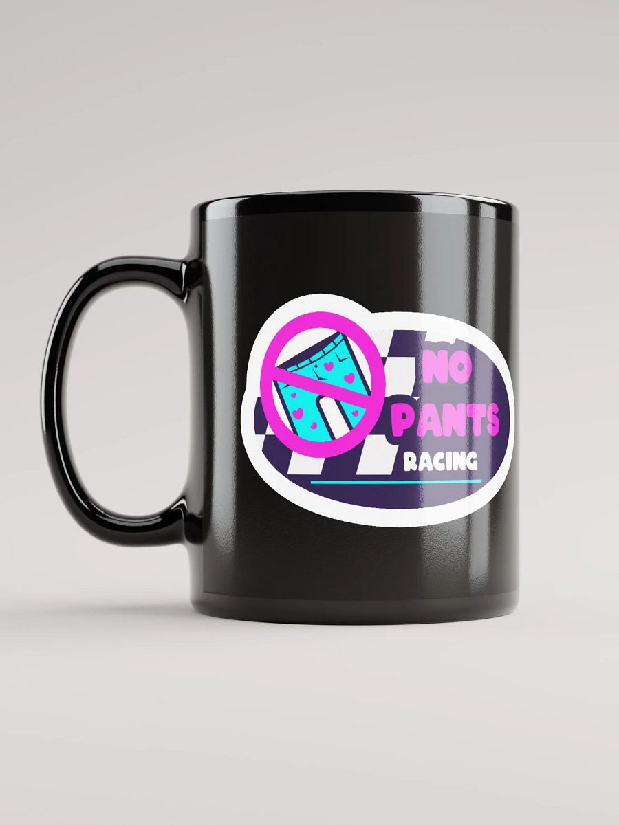 NO PANTS RACING BLACK MUG product image (11)