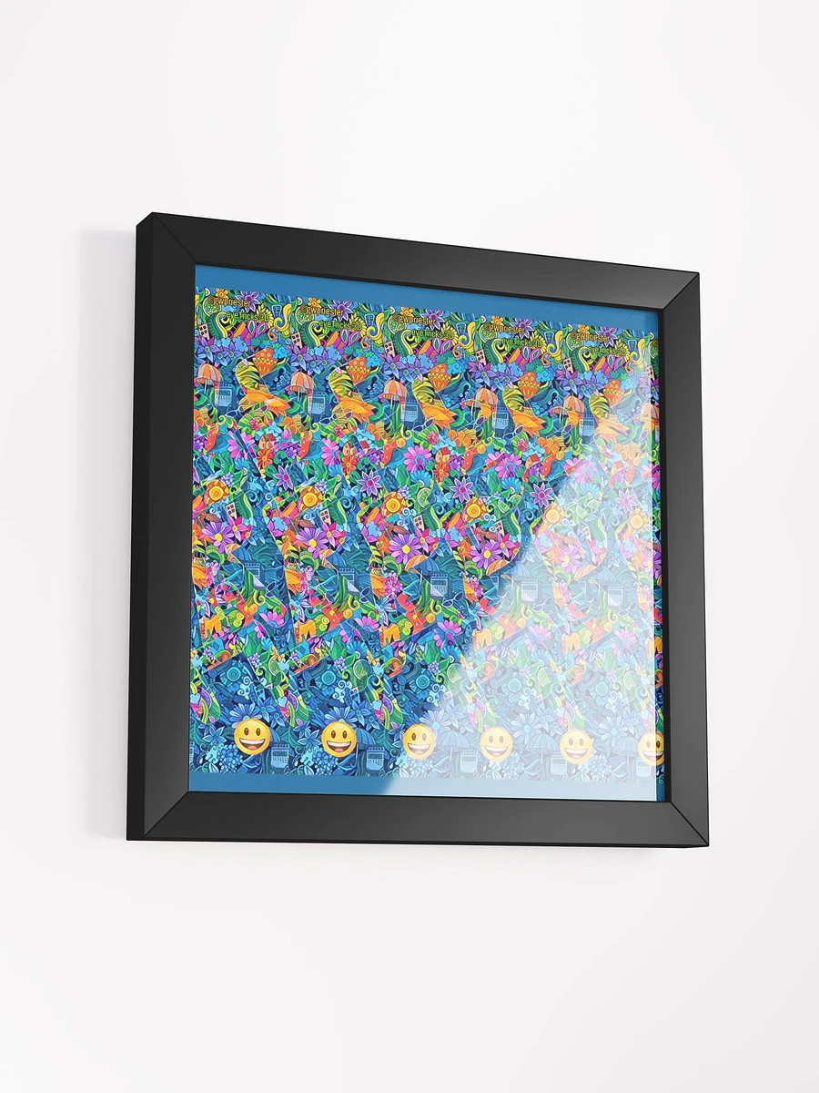 Be Happy - Framed 3D Stereogram Poster product image (14)