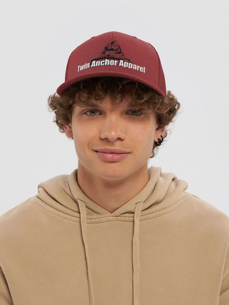 Black Athena tug Richardson Trucker Hat product image (5)