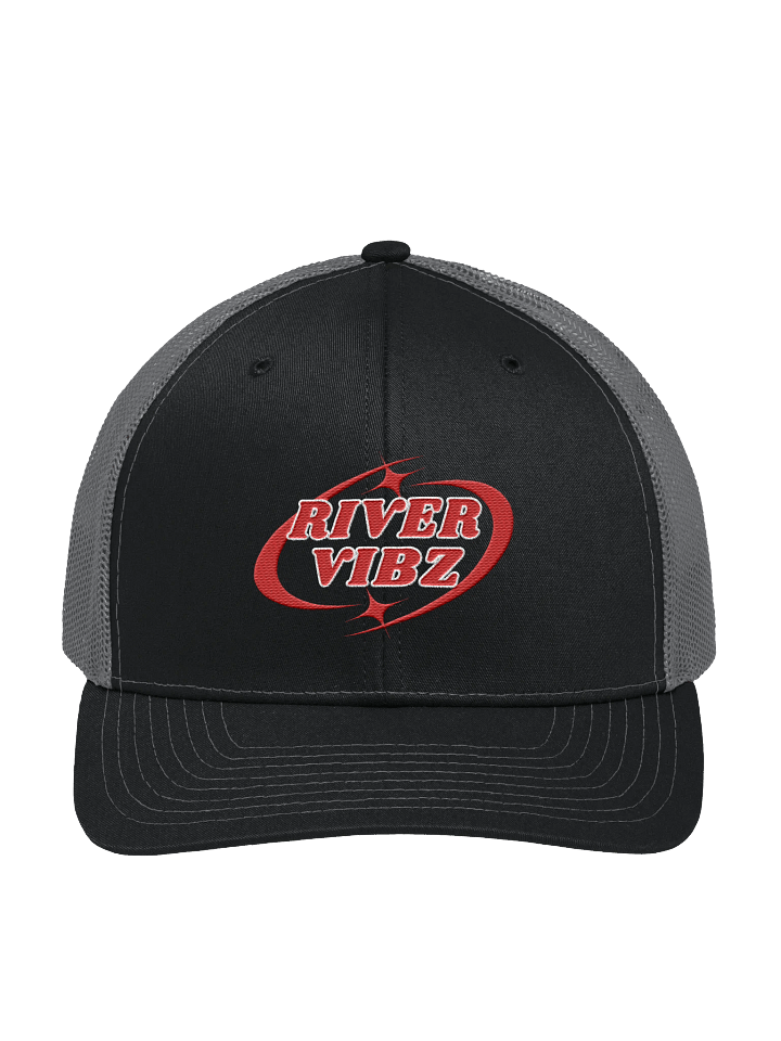 Starry River Vibz Red Snapback Trucker Hat product image (1)