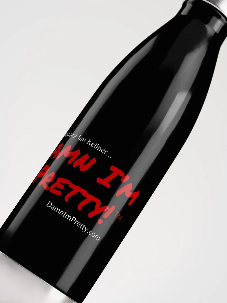 Damn I'm Pretty! Water Bottle - RED Lettering product image (5)