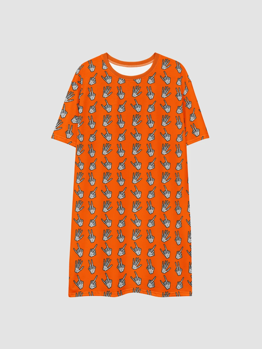 Bone Zone pattern t-shirt dress product image (4)