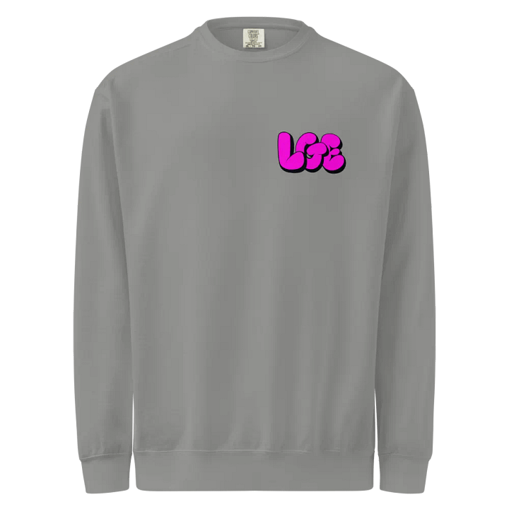 LGE Pink Logo Crewneck Sweater product image (1)