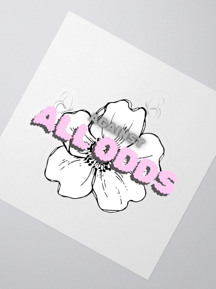 Floral Resilience Kiss Cut Stickers product image (2)