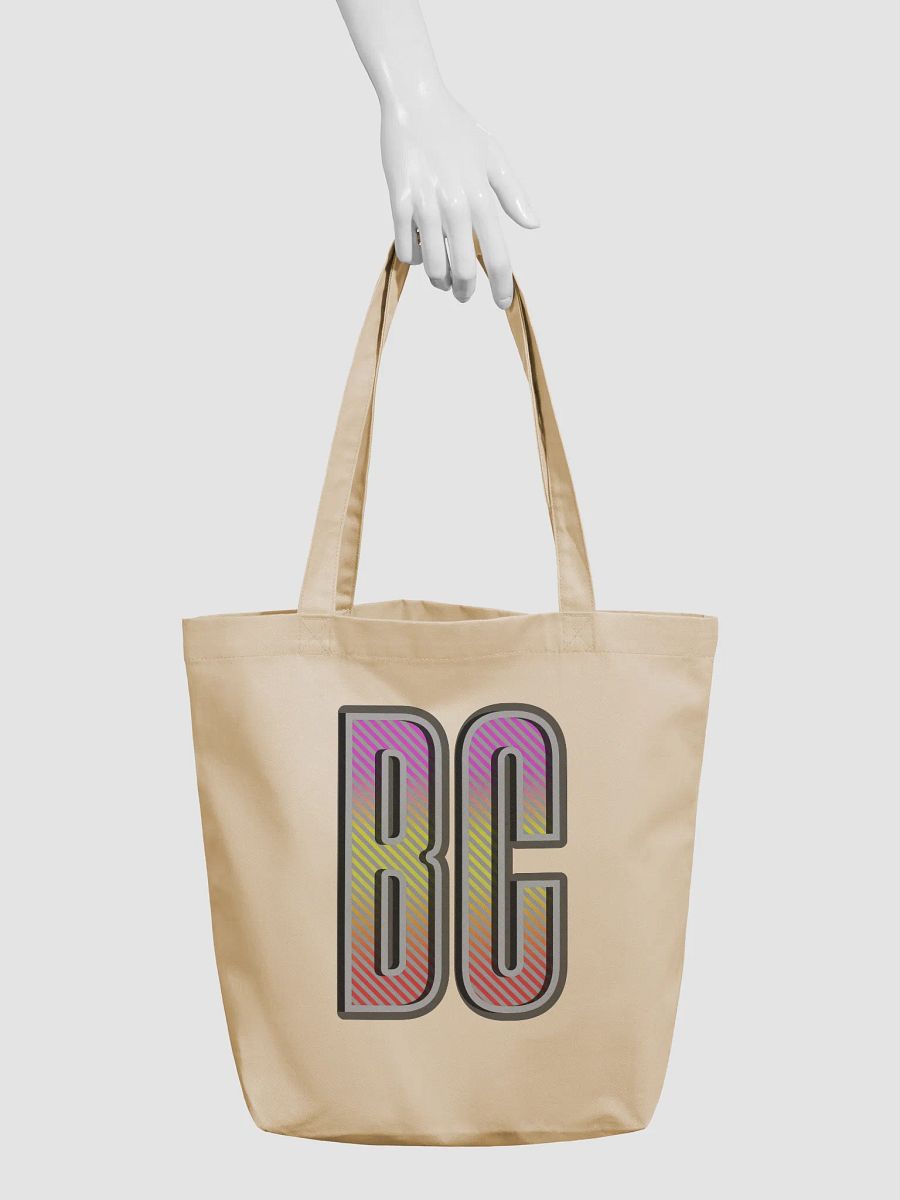 BC British Colombia Block Letters Colorful Statement Tote Bag product image (6)