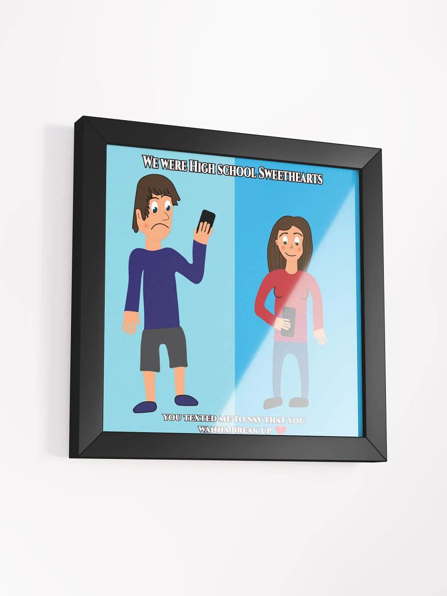 High School Sweethearts Special Design Square Framed Matte Poster product image (23)