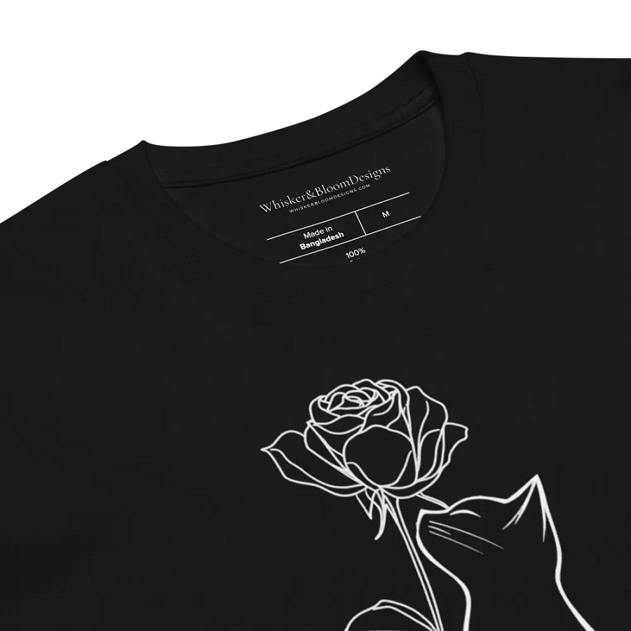 Rose Cat Supreme Comfort Crew Neck T-Shirt product image (6)