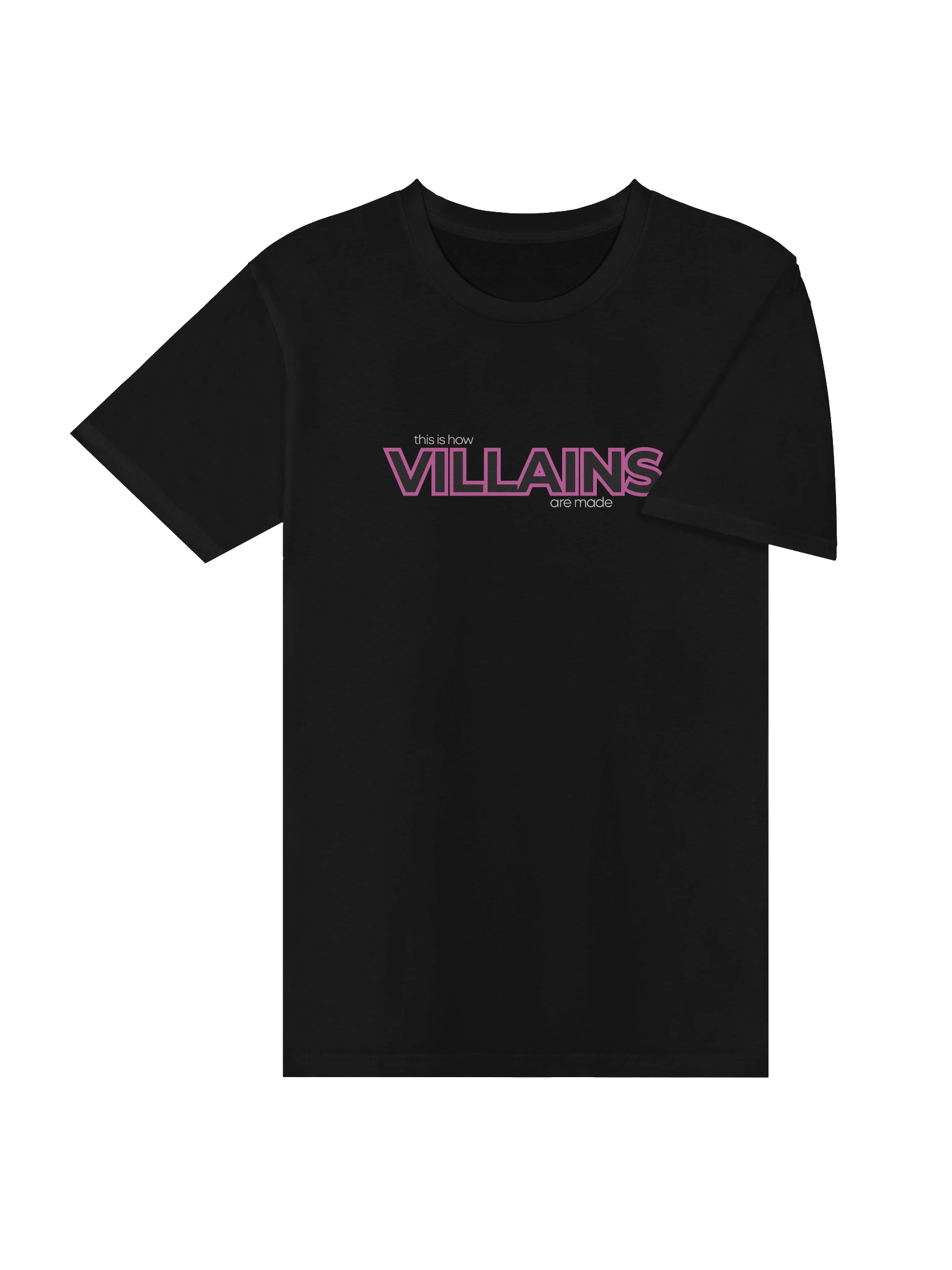 VILLAINS Premium Unisex Tee (HOT PINK) product image (8)