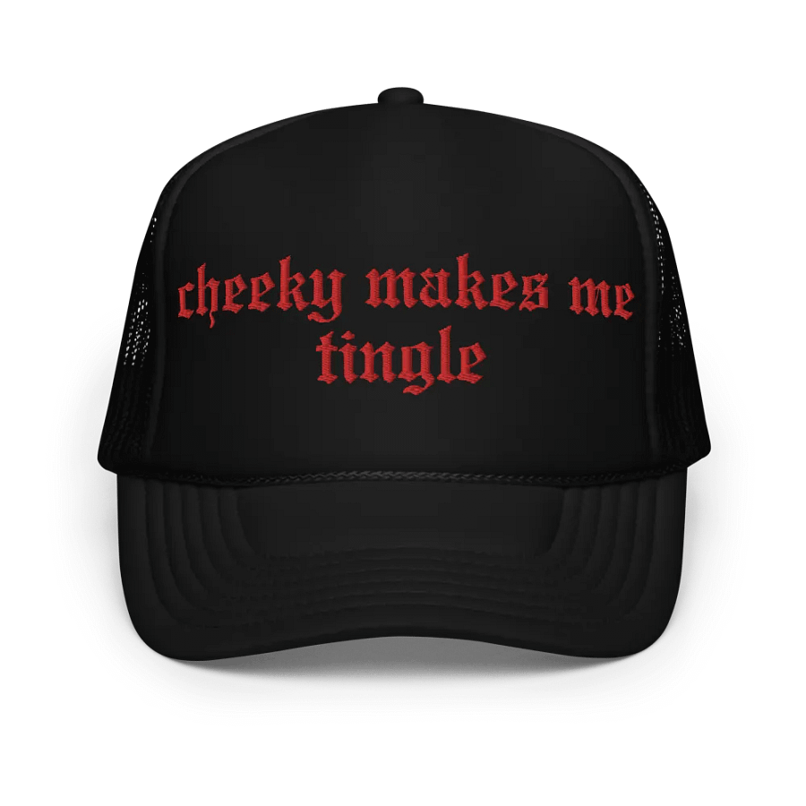 tingle embroidered trucker hat product image (1)