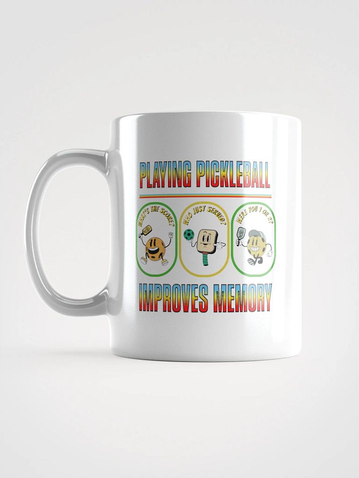 Playing Pickleball Improves Memory Boosting Mug product image (1)