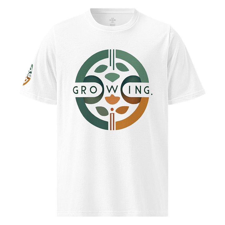 GROWING Together Nature-Inspired Athletic T-Shirt product image (1)