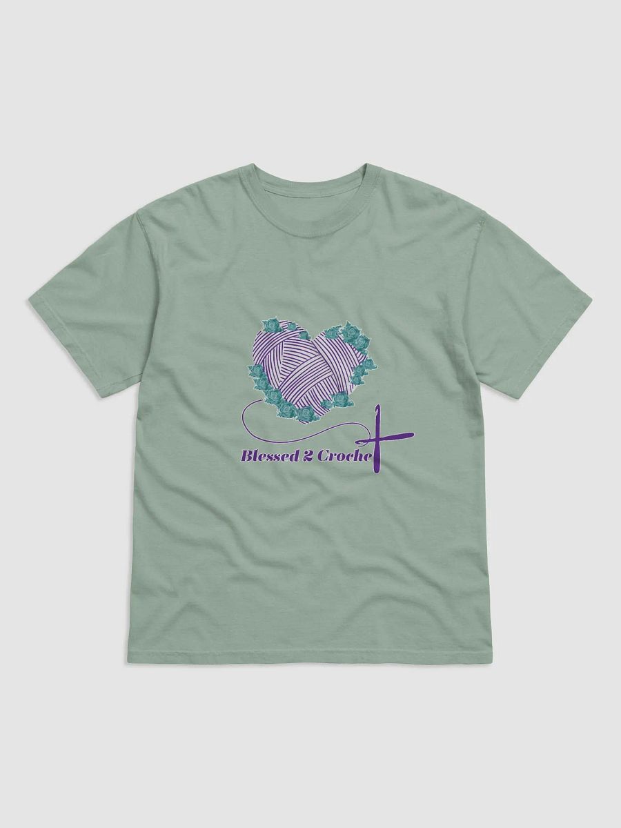 Blessed2Crochet Logo Tshirt product image (12)