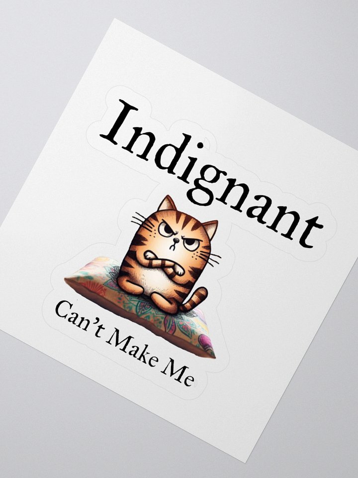 Indignant sticker! product image (6)
