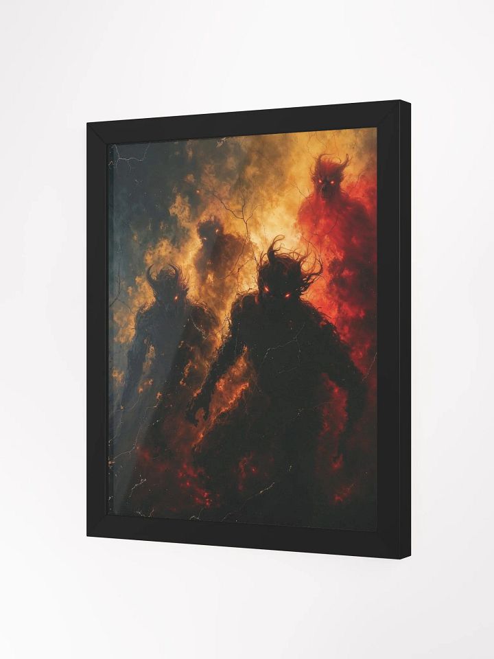 Fiery Shadows Framed Print product image (10)